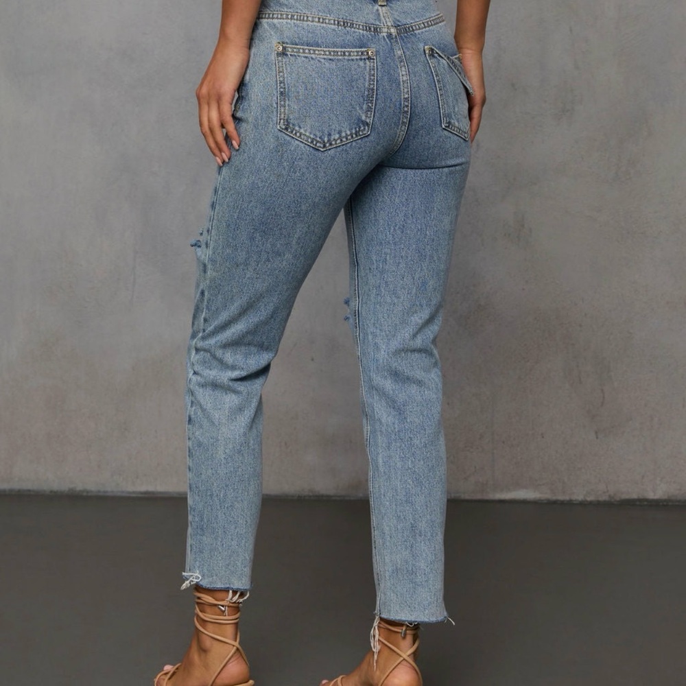 VICI Collection Mila High Rise Distressed Jeans - Picture 9 of 12